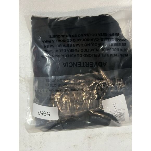 Torrid Black Peplum Satin Smocked Waist top sz 4 4X V Neck Satin Whimsigoth NWT - Picture 4 of 4